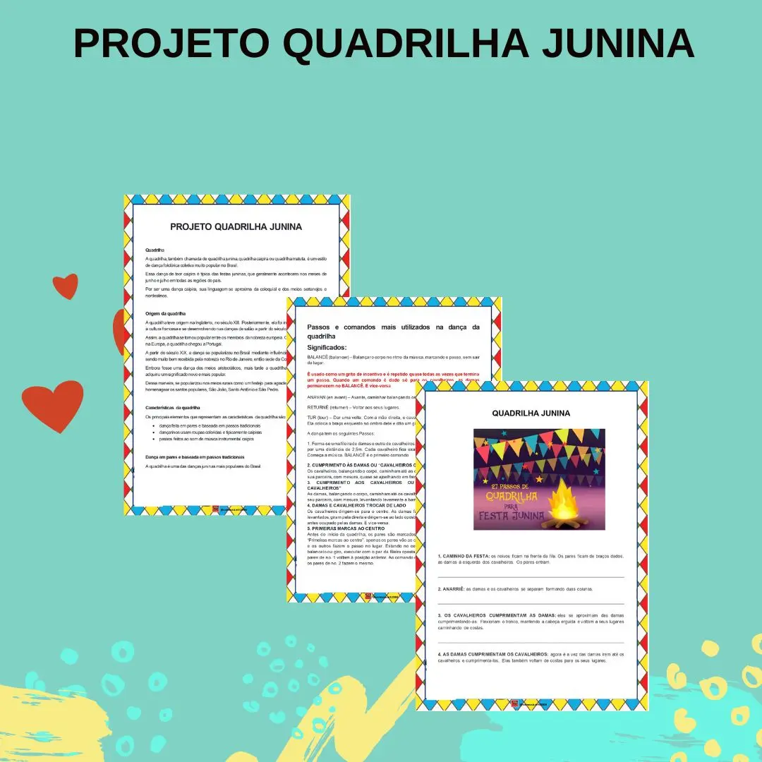 PROJETO  QUADRILHA JUNINA