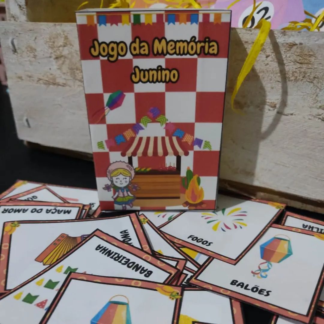 JOGO DA MEMÓRIA  - FESTA JUNINA