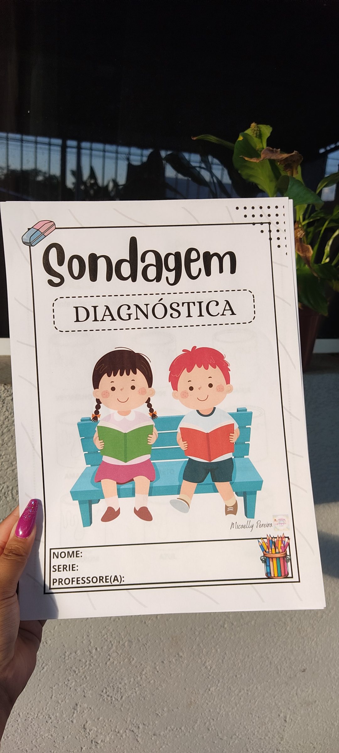 AVALIAÇÃO / SONDAGEM DIAGNÓSTICA INICIAL