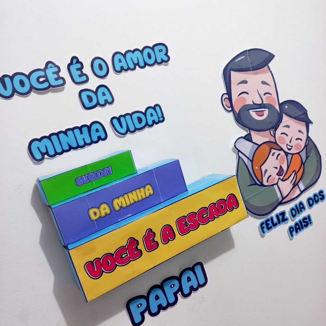 PAINEL / DECORAÇÃO DIA DOS PAIS - 3D - Image 3