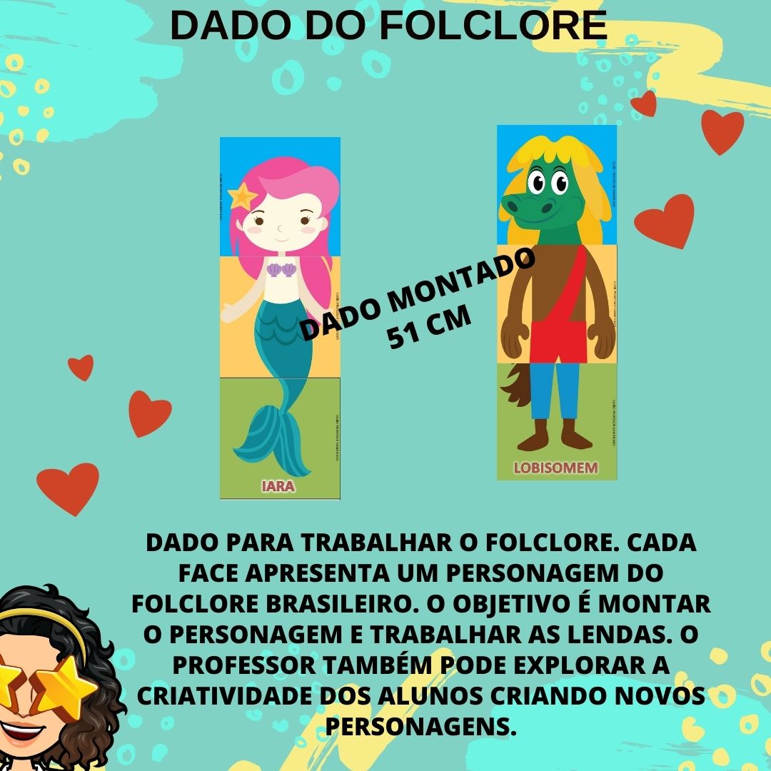 MONTANDO PERSONAGEM DO FOLCLORE - DADO