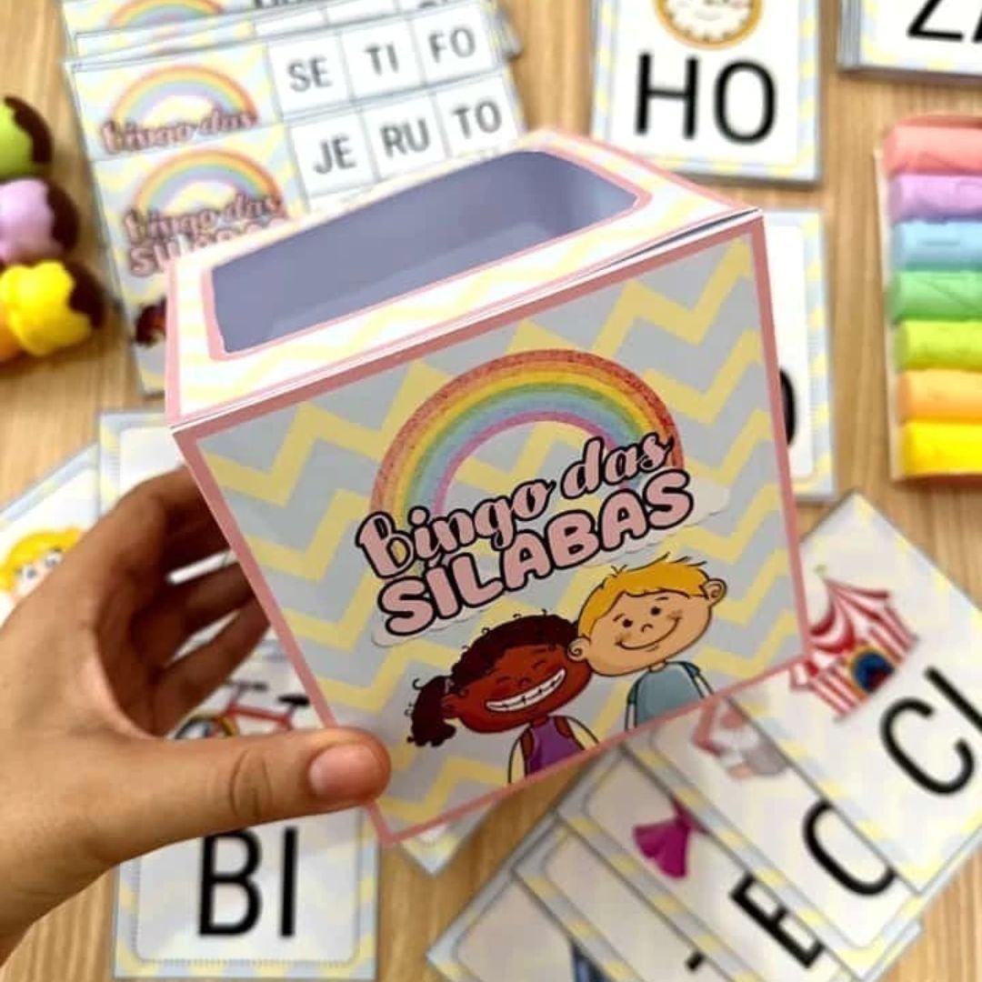 BINGO DAS SÍLABAS SIMPLES