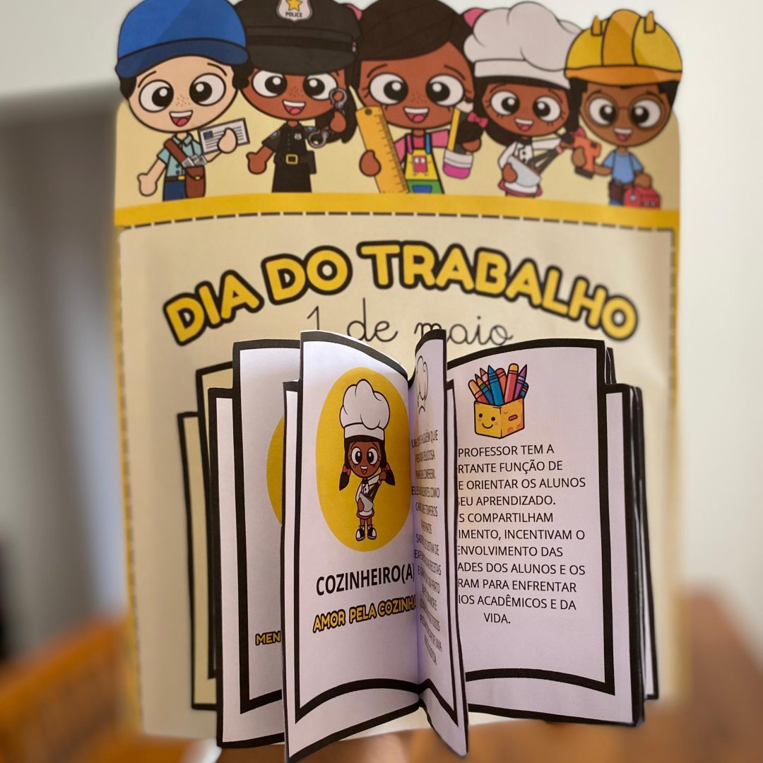 LUVA INTERATIVA  / LUVA PEDAGÓGICA: PROFISSÃO - DIA DO TRABALHO