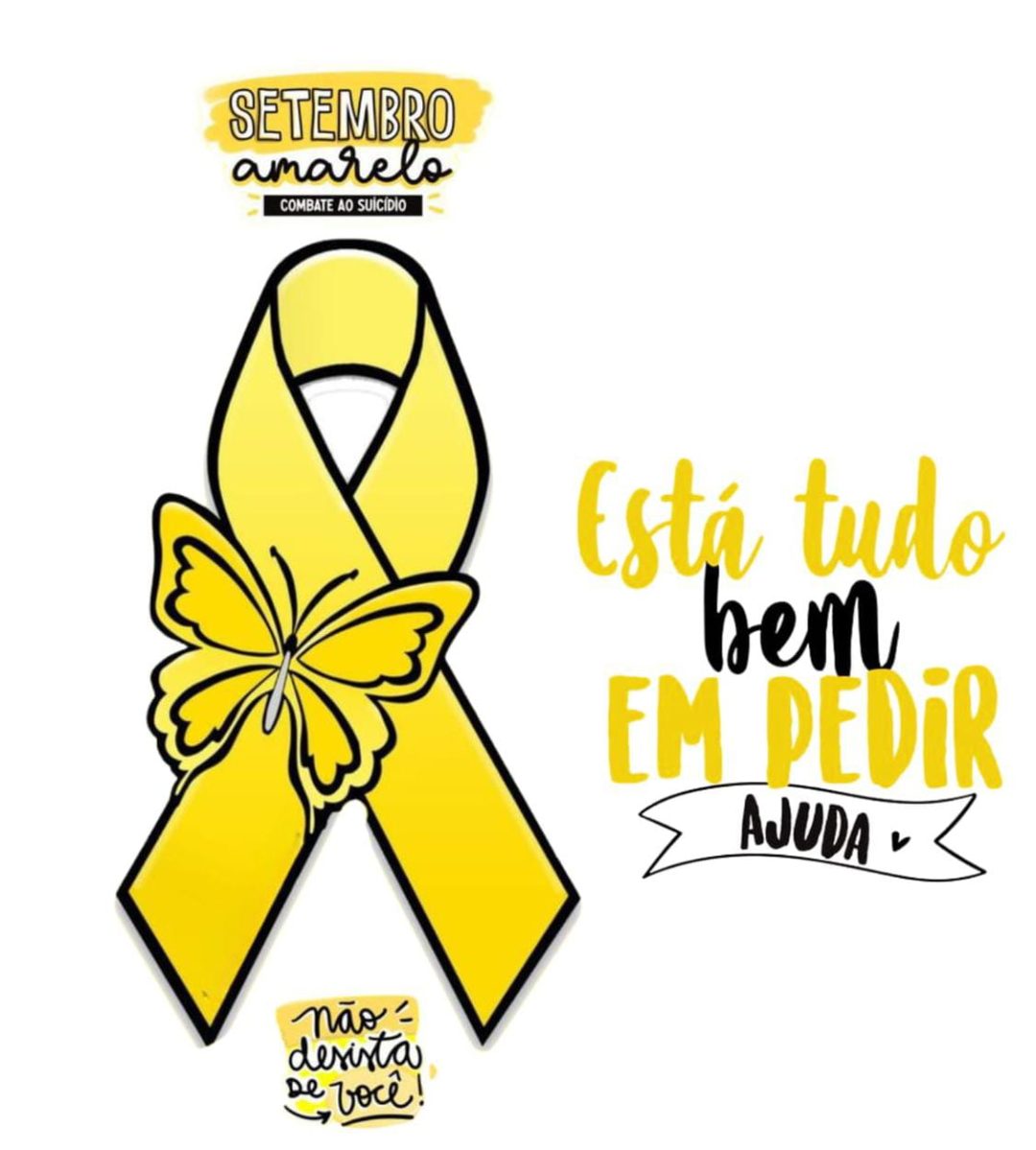 PAINEL SETEMBRO AMARELO 🎗💛