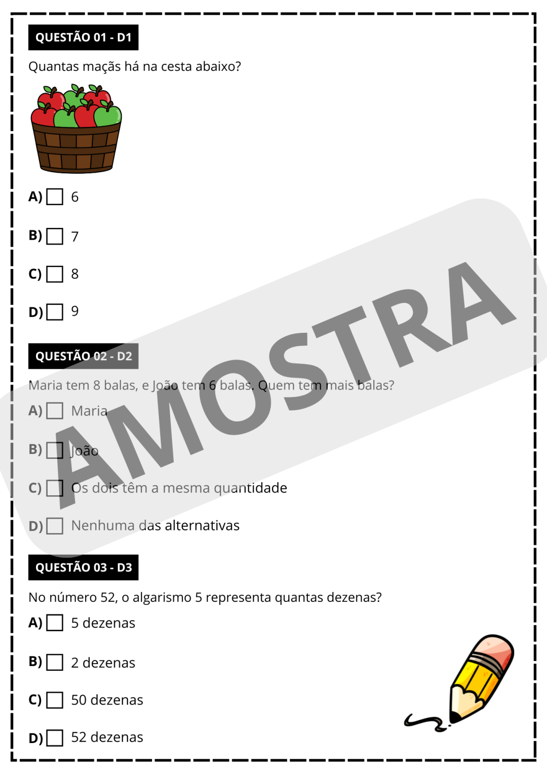 SIMULADO SAEB 2° ANO - PORTUGUÊS E MATEMÁTICA 👩🏻‍🏫 - Image 4