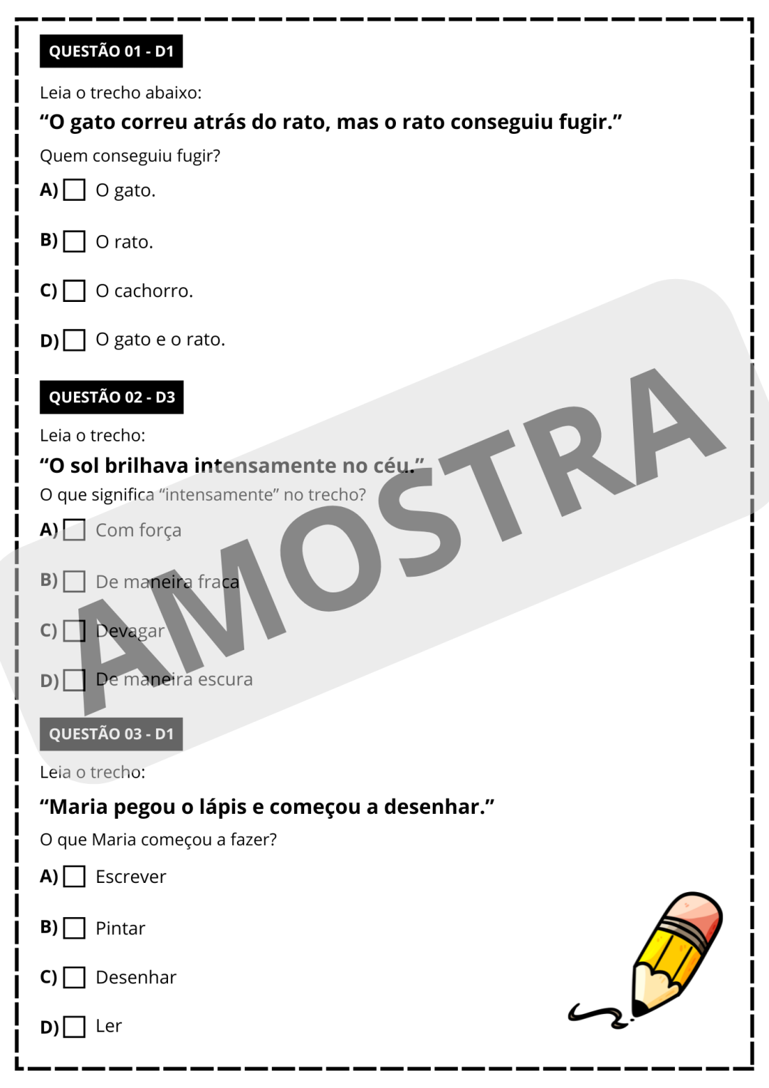 SIMULADO SAEB 2° ANO - PORTUGUÊS E MATEMÁTICA 👩🏻‍🏫 - Image 2