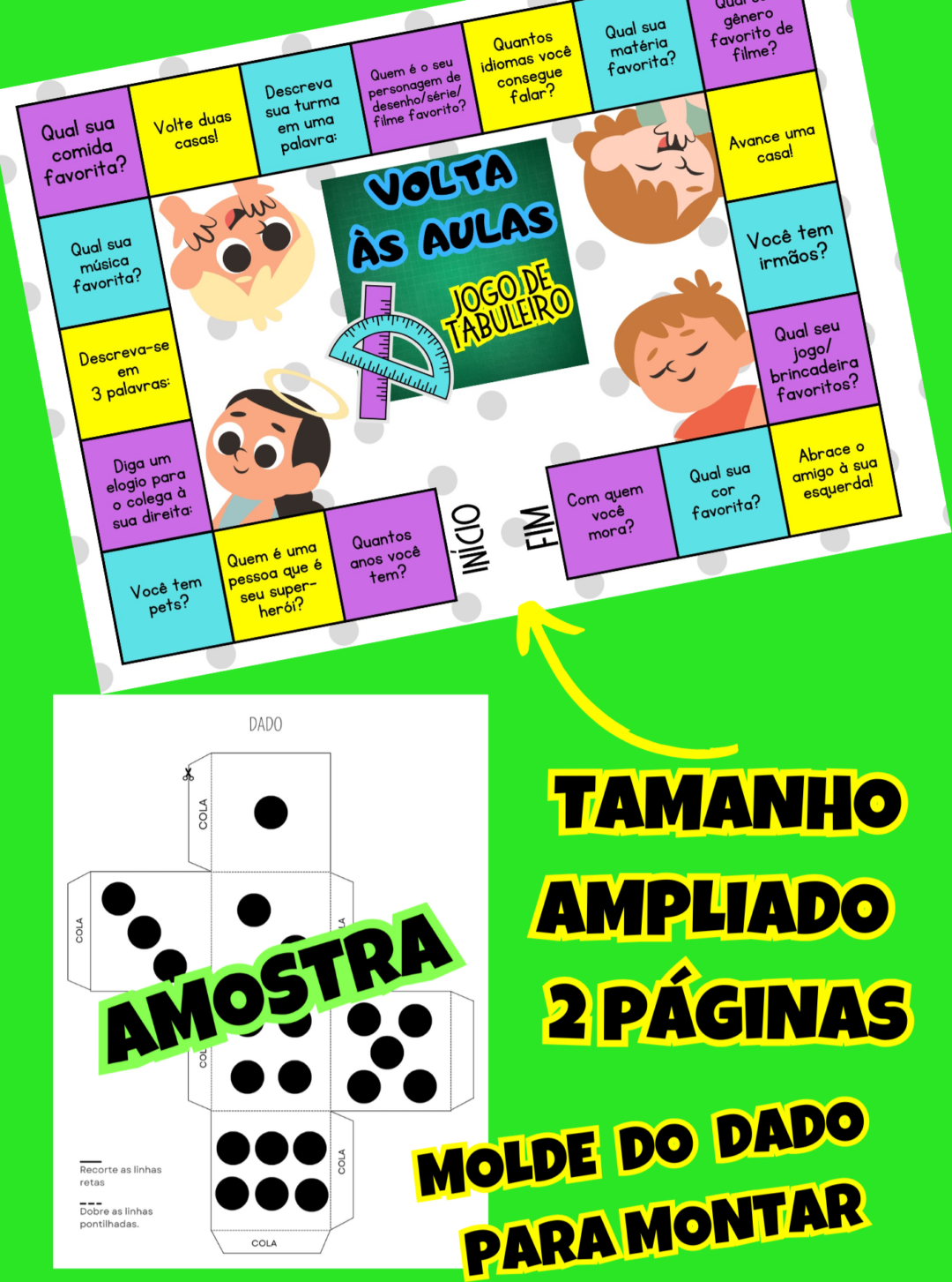 KIT ATIVIDADES VOLTA ÀS AULAS 🎒🏫✨️ - Image 3