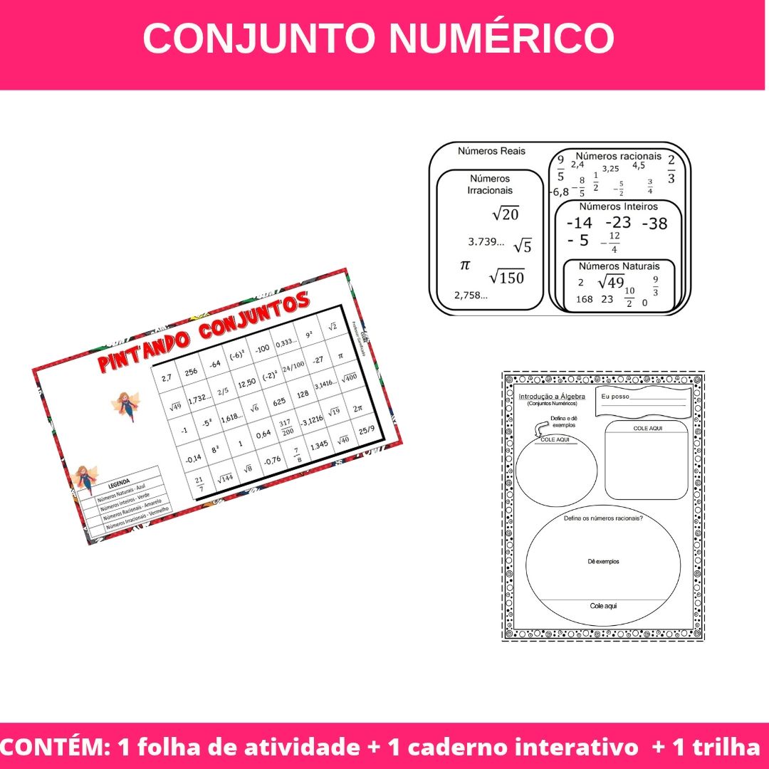 KIT CONJUNTO NUMÉRICO