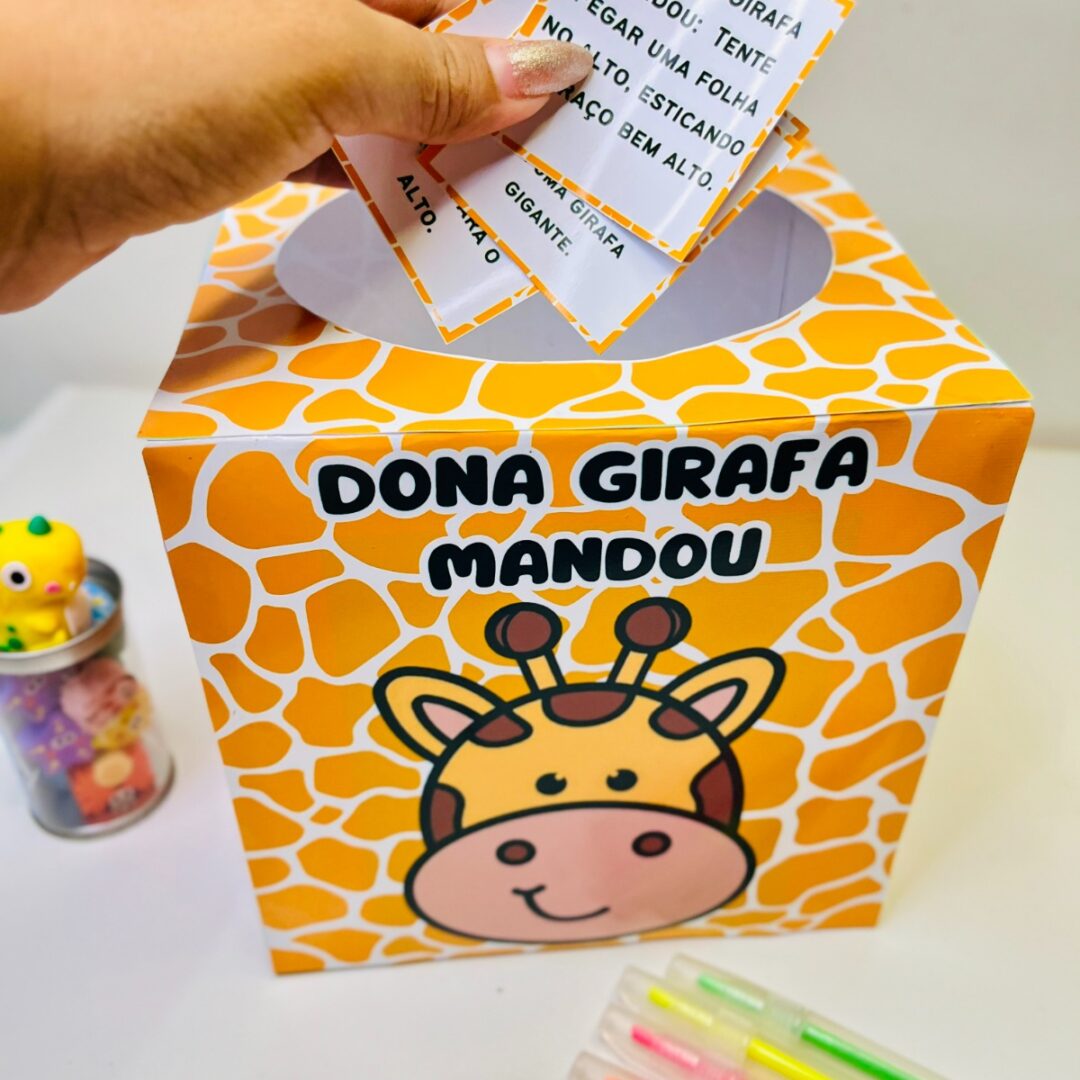 CAIXA PEDAGÓGICA: DONA GIRAFA MANDOU