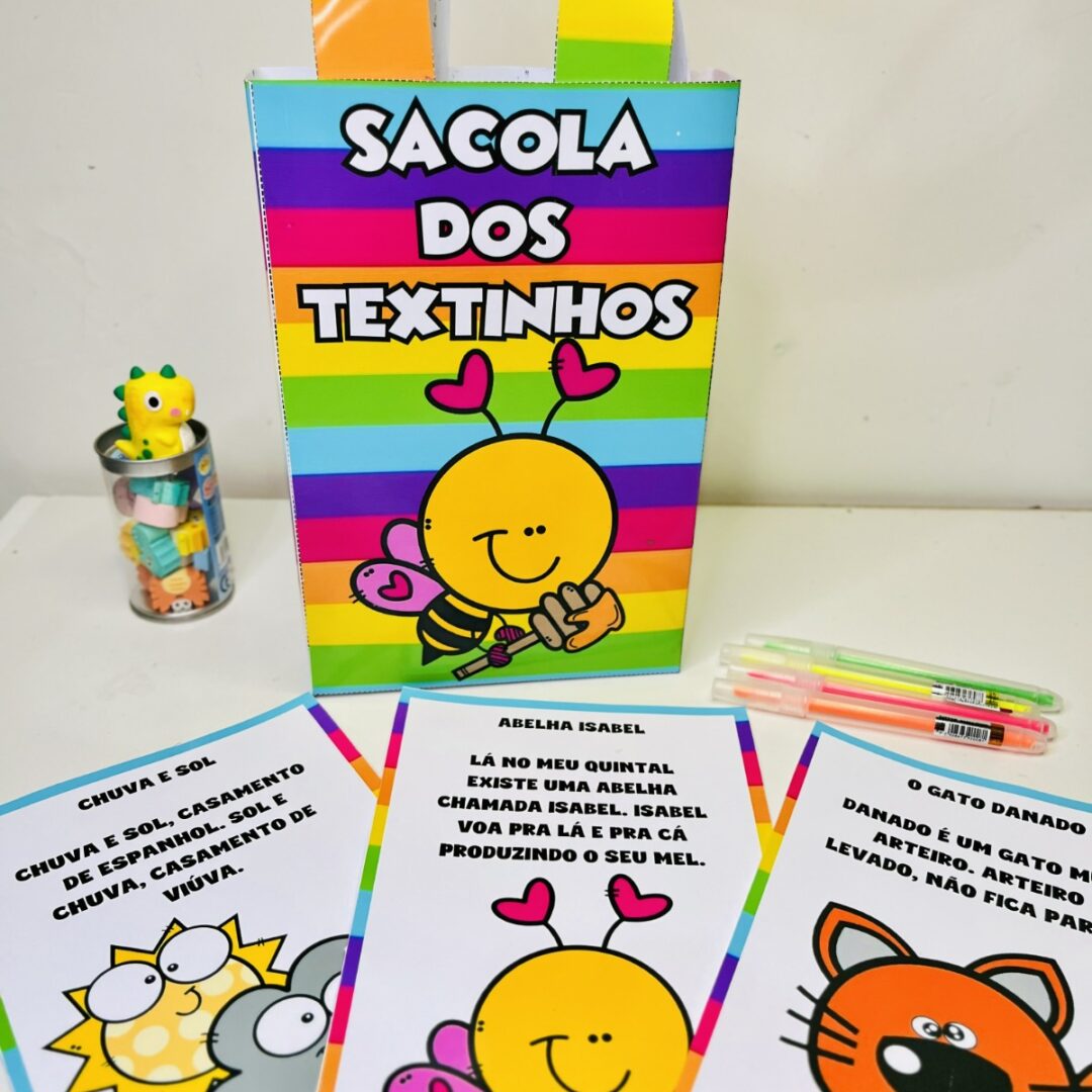 SACOLA DOS TEXTINHOS