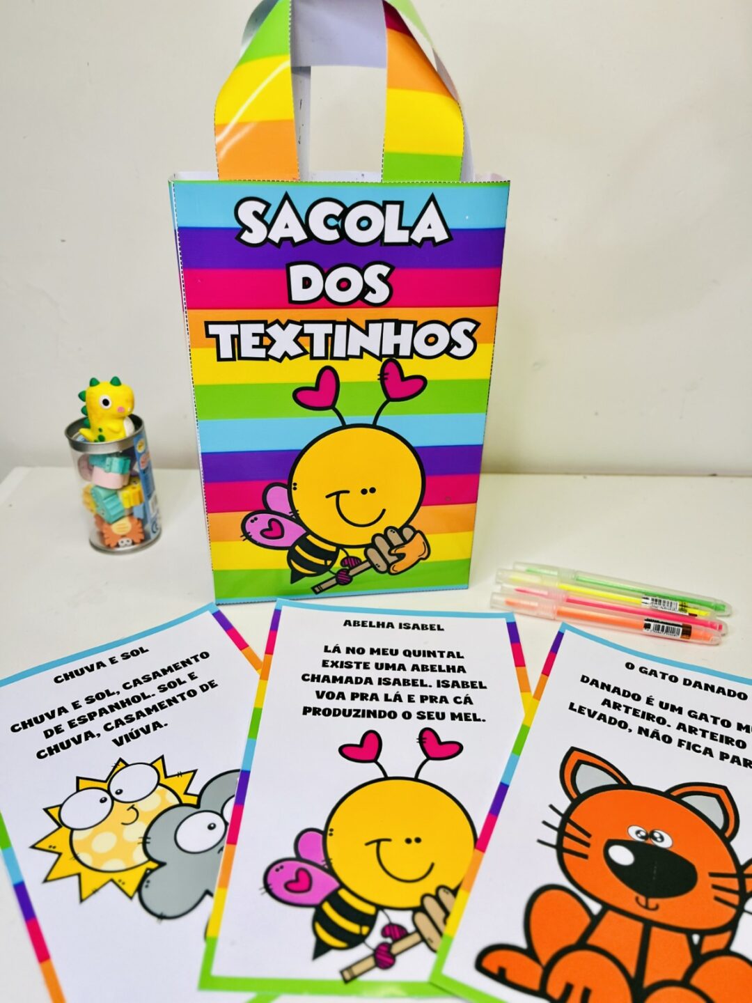 SACOLA DOS TEXTINHOS