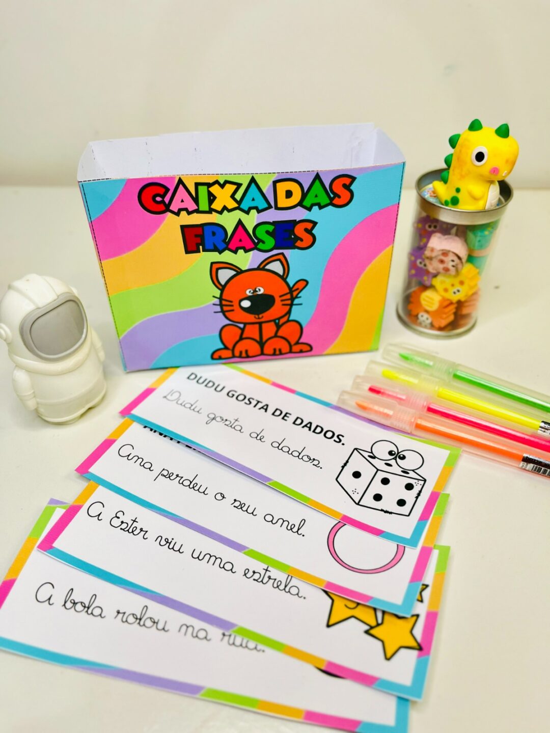 CAIXA PEDAGÓGICA: FRASES
