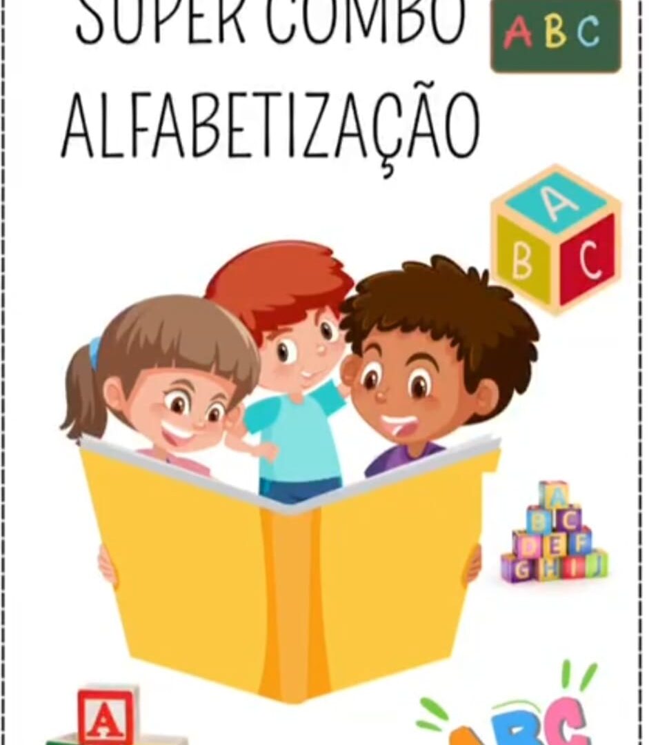 KIT DE APOSTILAS PARA ALFABETIZAÇÃO