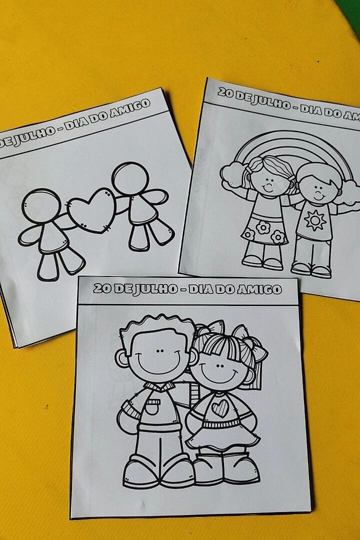 LAPBOOK DIA DO AMIGO