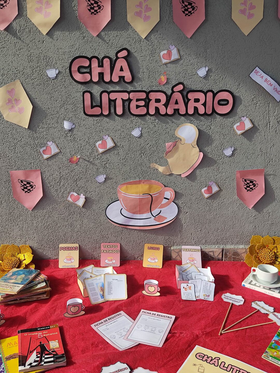 PROJETO: CHÁ LITERÁRIO
