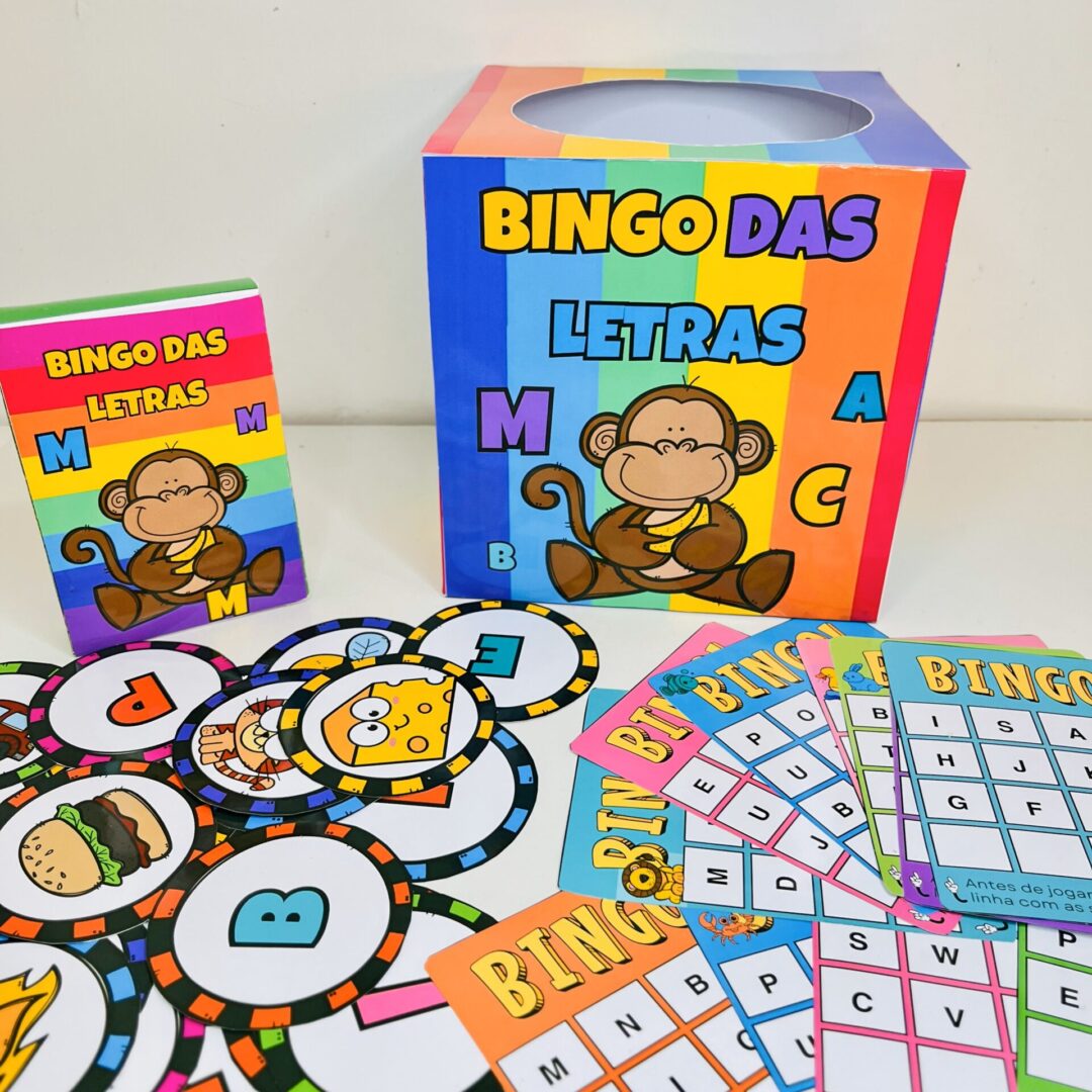 BINGO DAS LETRAS / BINGO DO ALFABETO