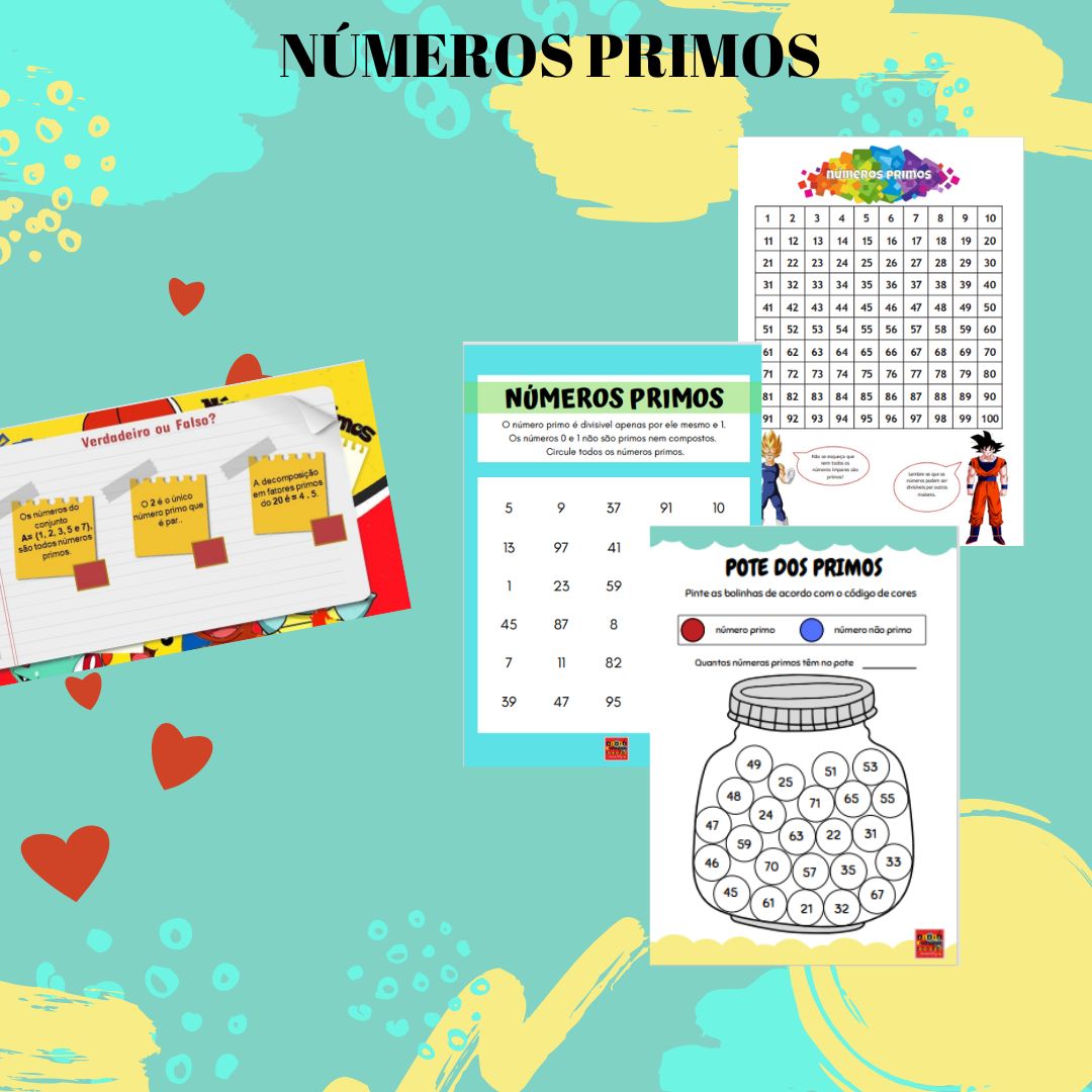 KIT DE ATIVIDADES: NÚMEROS PRIMOS