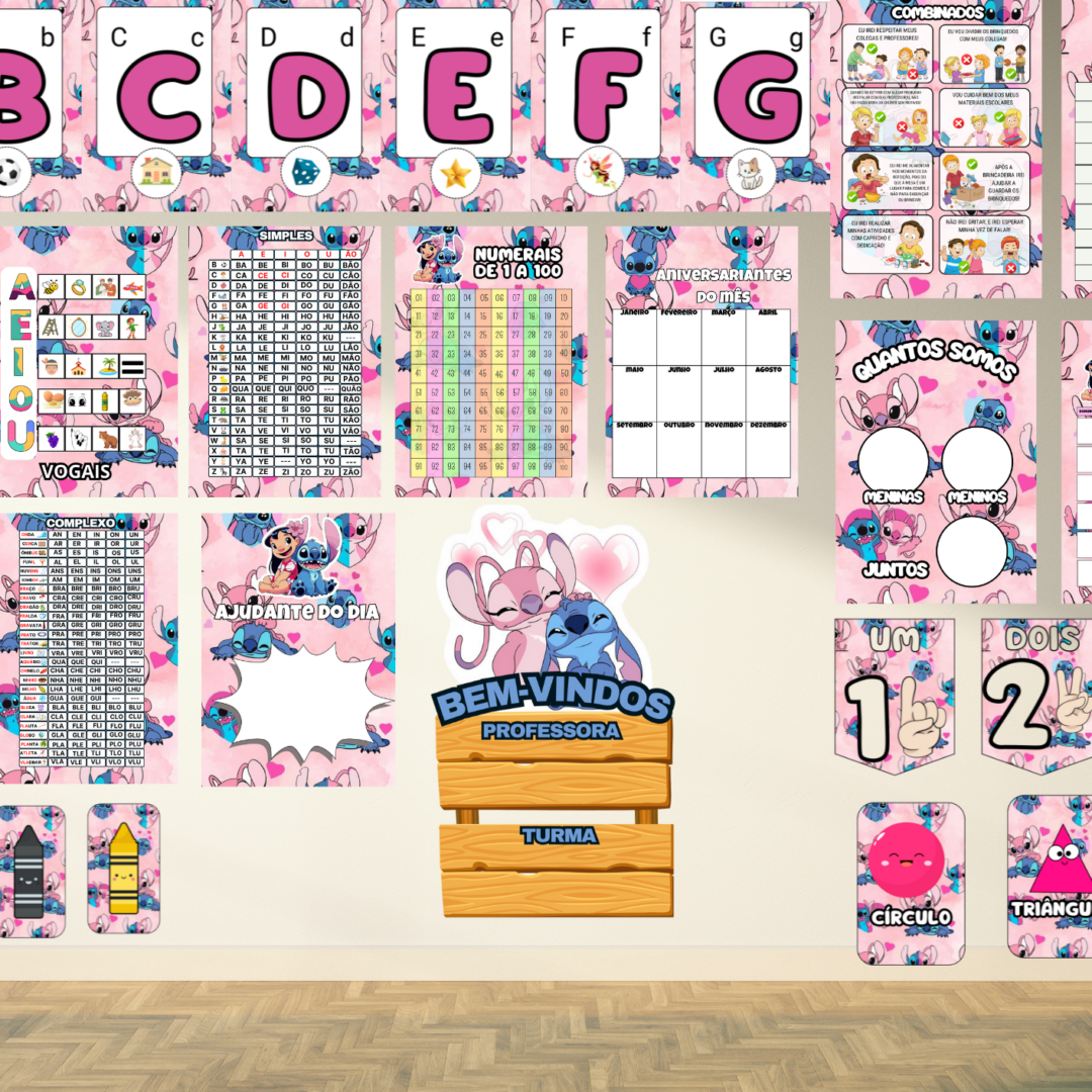 KIT SALA: STITCH & ANGEL