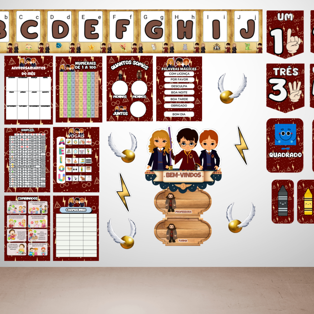 KIT SALA: HARRY POTTER