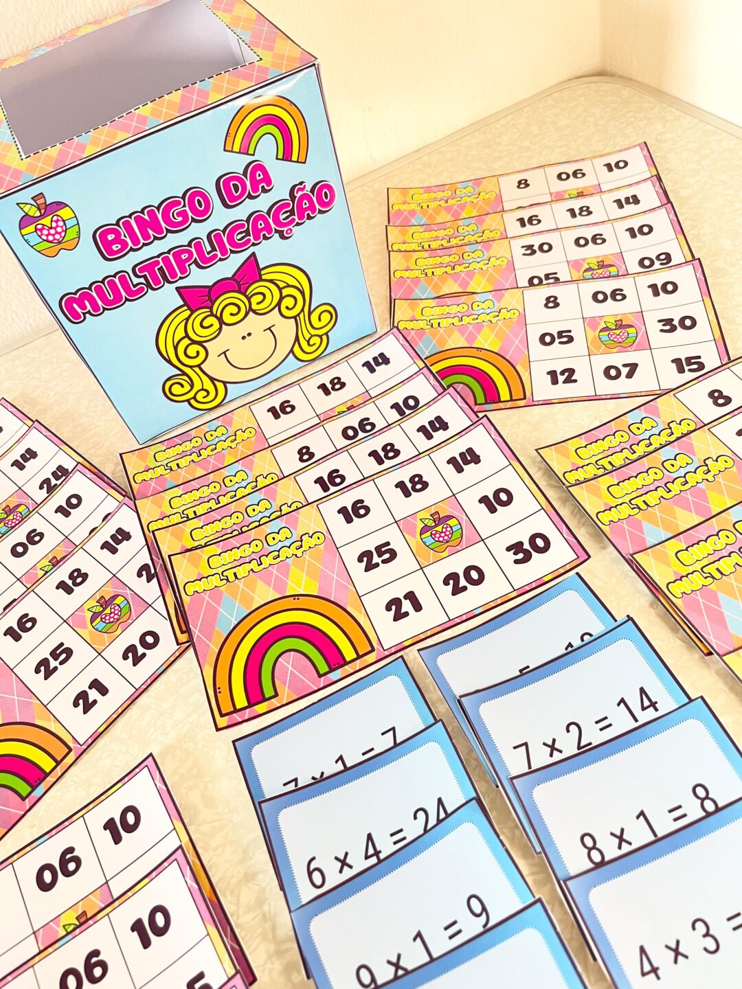 BINGO DA MULTIPLICAÇÃO
