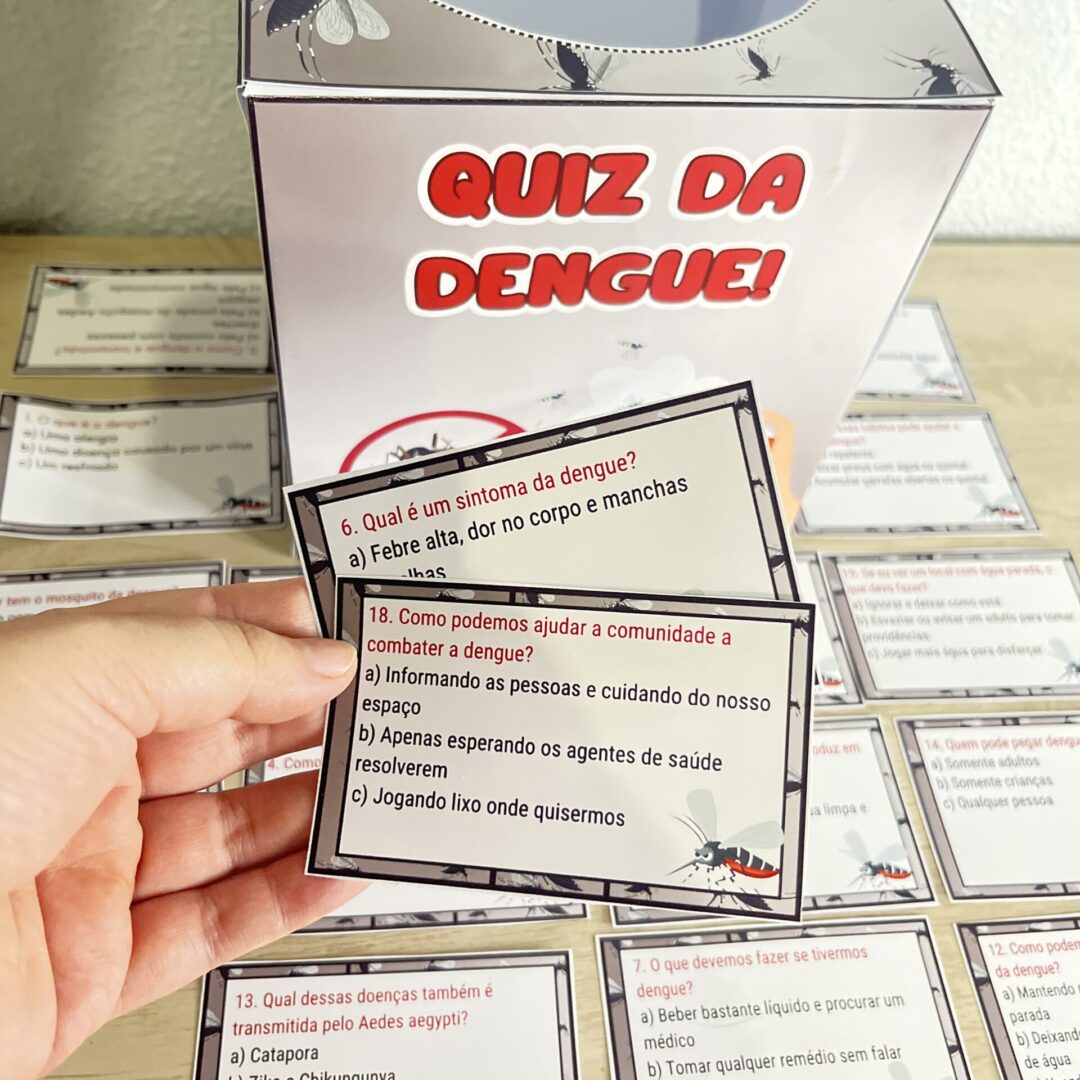 CAIXA PEDAGÓGICA  / QUIZ: DENGUE