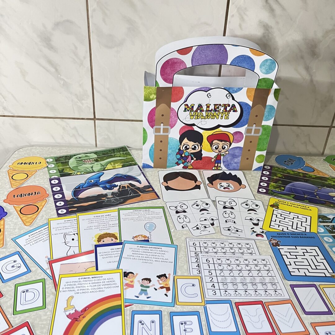 ATIVIDADE INCLUSIVA / EDUCAÇÃO ESPECIAL: MALETA VIAJANTE