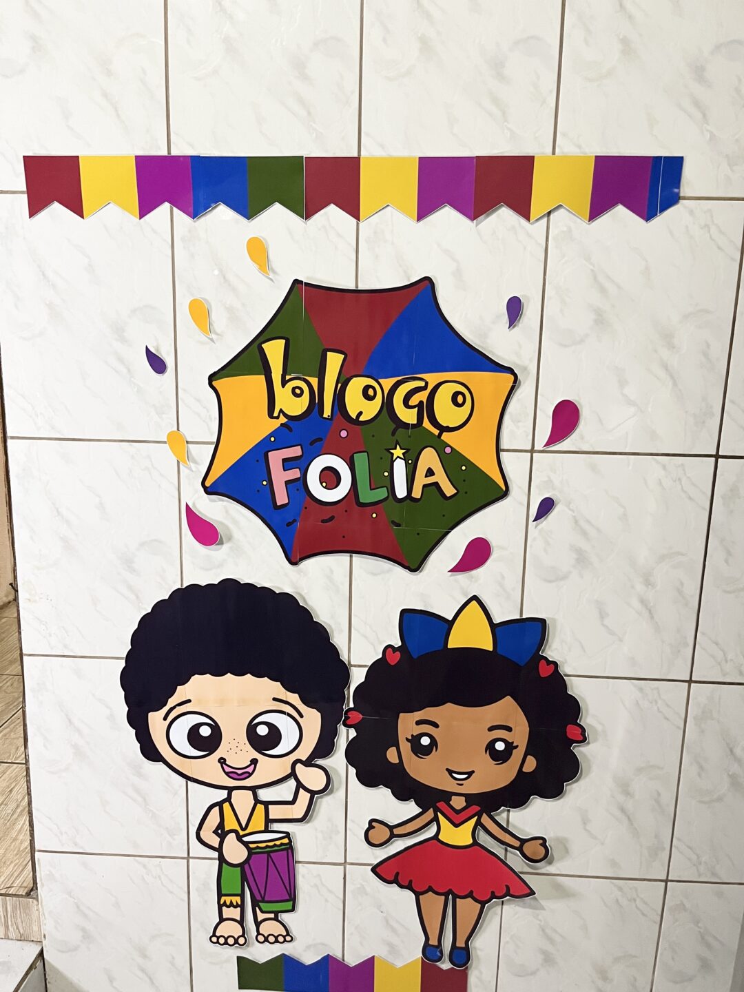 PAINEL DE PORTA / DECORAÇÃO: CARNAVAL - Imagem 2