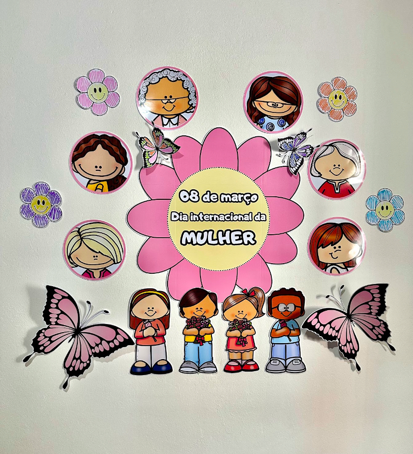 PAINEL / DECORAÇÃO: DIA DAS MULHERES