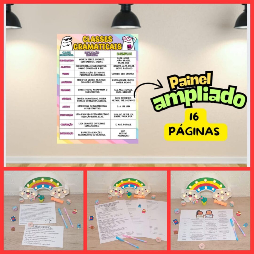 CLASSES GRAMATICAIS: REVISÃO - Imagem 2