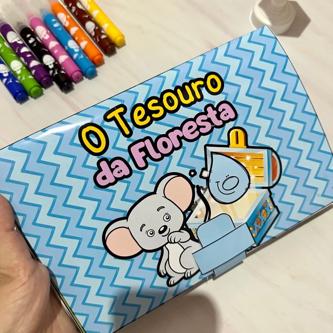 LIVRO EM 3D: TESOURO DA FLORESTA