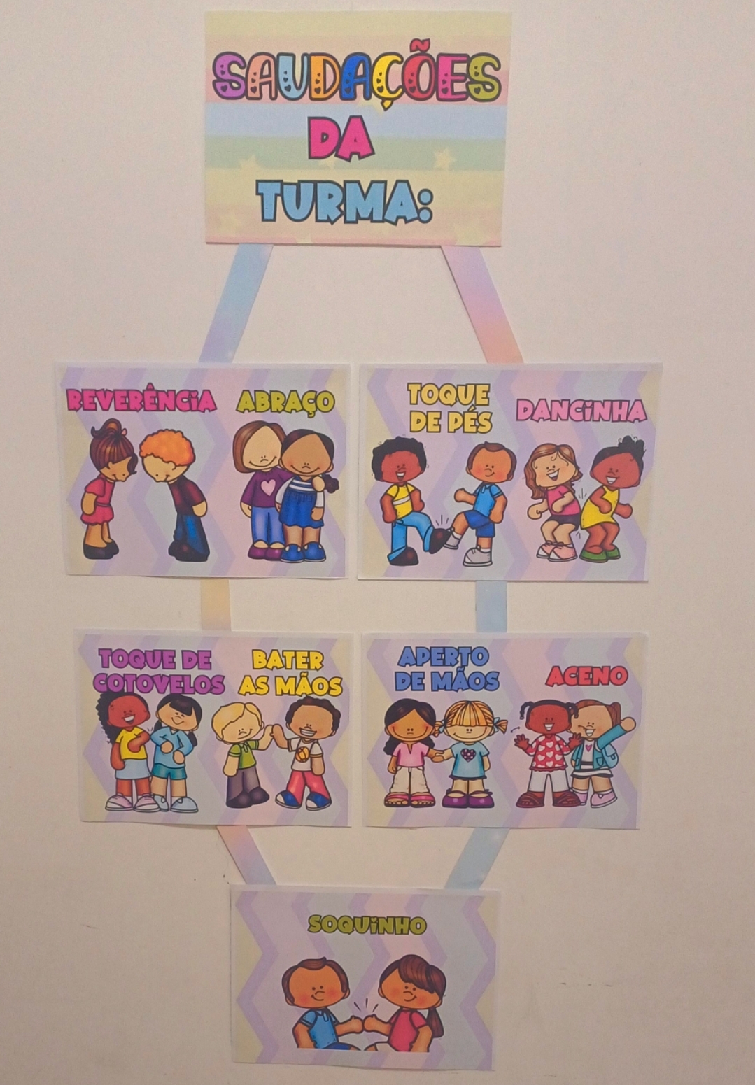 SAUDAÇÕES  DA TURMA / CUMPRIMENTOS DIVERTIDOS