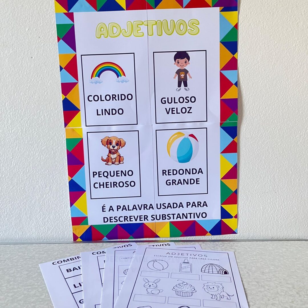 ADJETIVOS: PAINEL E ATIVIDADES