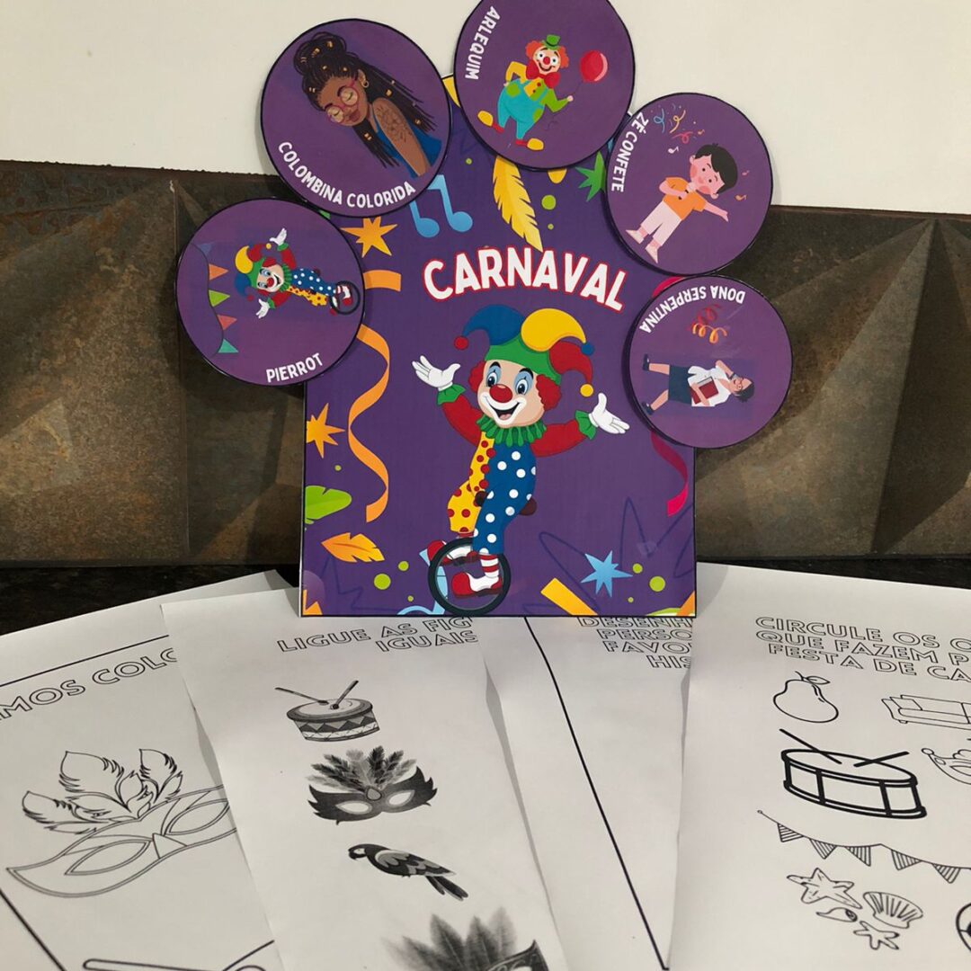 LUVA PEDAGÓGICA  / HISTÓRIA NA LUVA: CARNAVAL