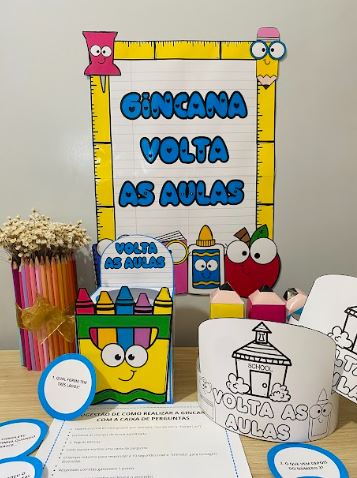 GINCANA DE VOLTA ÀS AULAS / DINÂMICA DE VOLTA ÀS AULAS