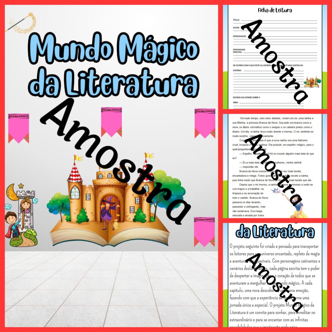 PROJETO: MUNDO MÁGICO DA LITERATURA - Imagem 2