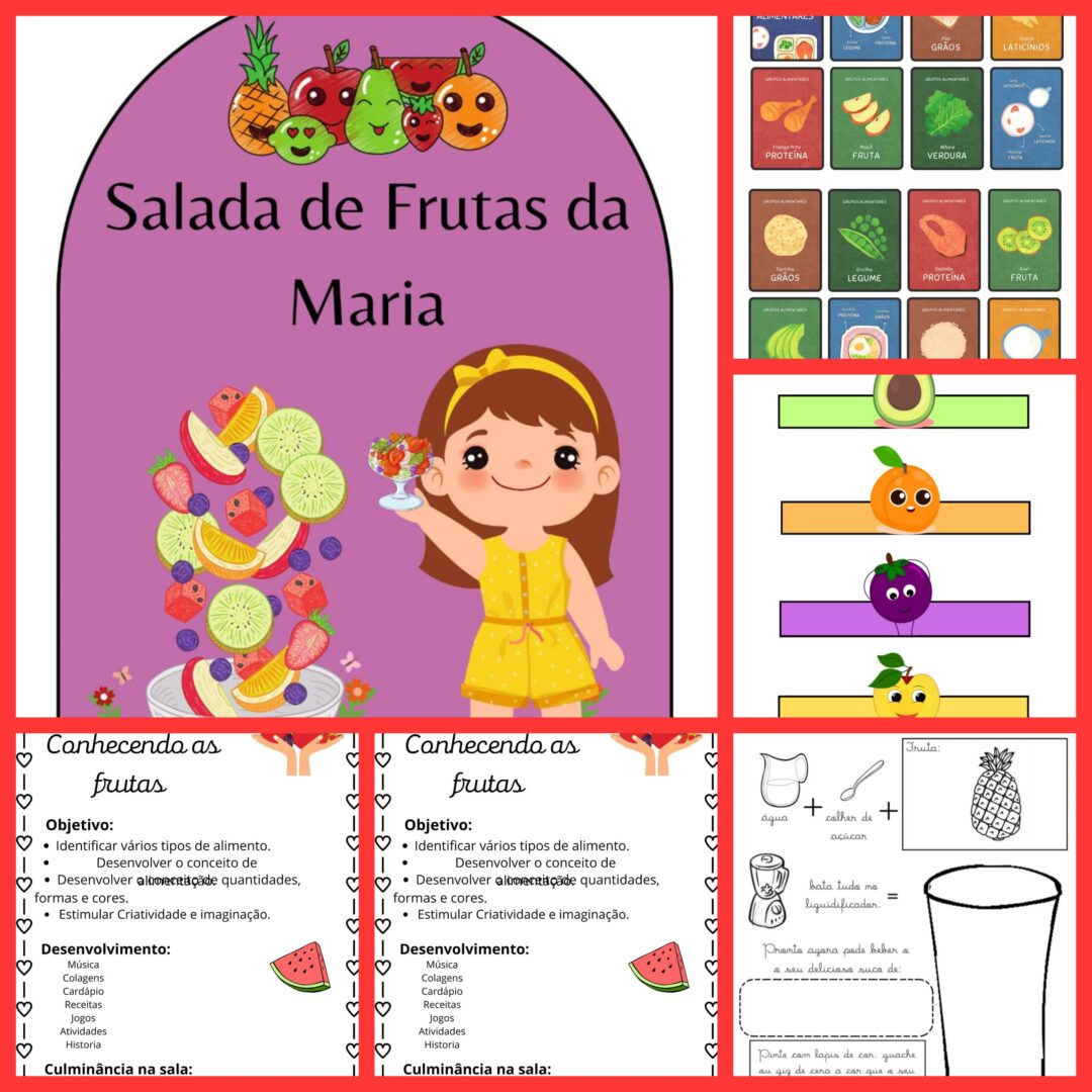 PROJETO: ALIMENTAÇÃO SAUDÁVEL- CONHECENDO AS FRUTAS - Imagem 2