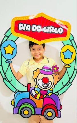 BAMBOLÊ / MOLDURA PARA FOTO: CIRCO