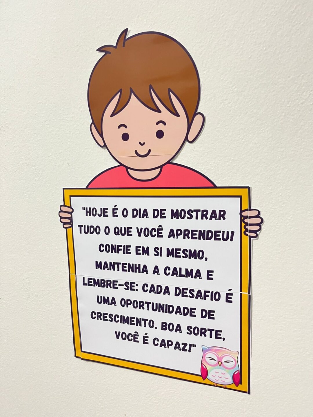 PAINEL / DECORAÇÃO: BOA PROVA