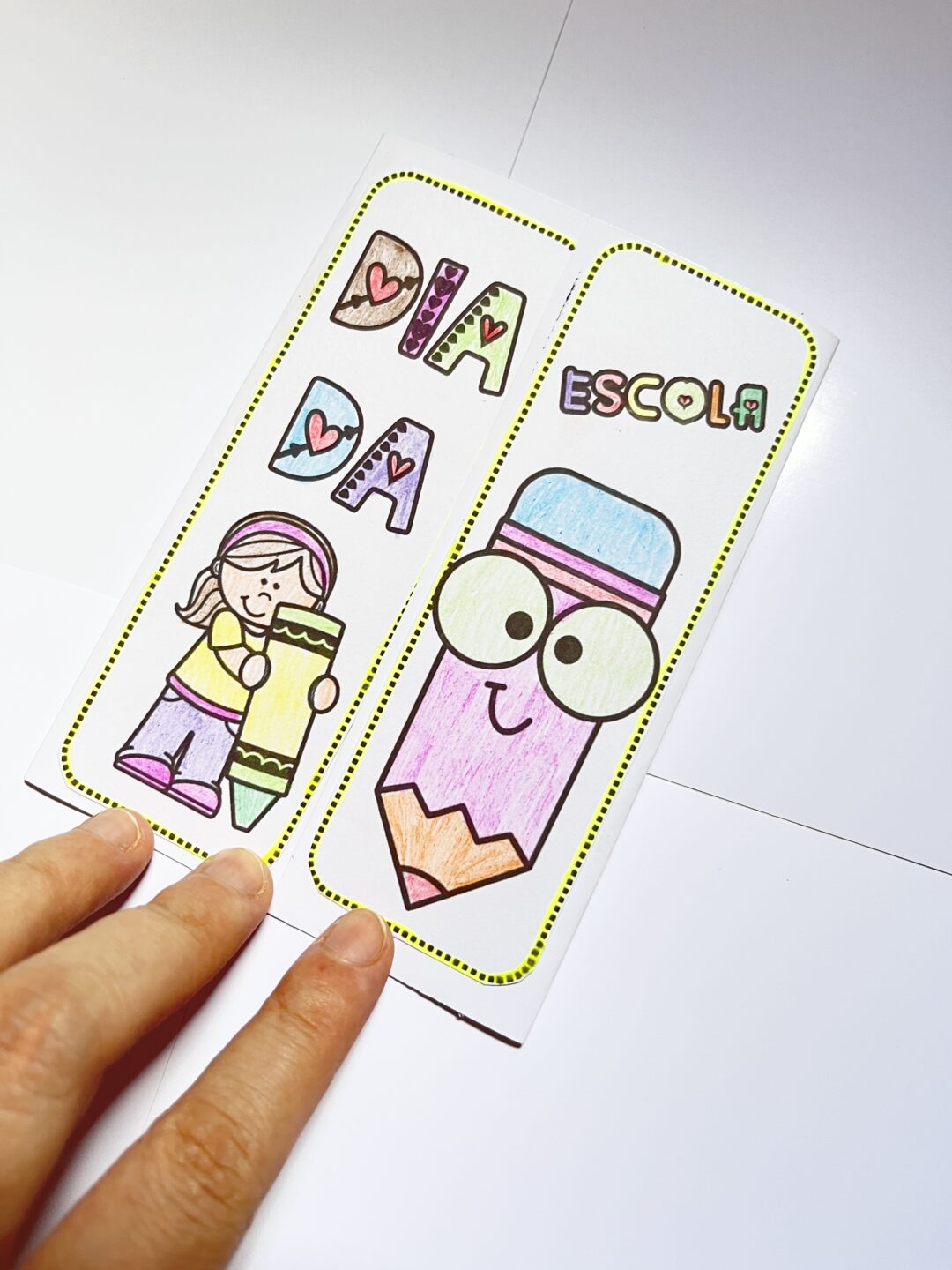 LAPBOOK DIA DA ESCOLA