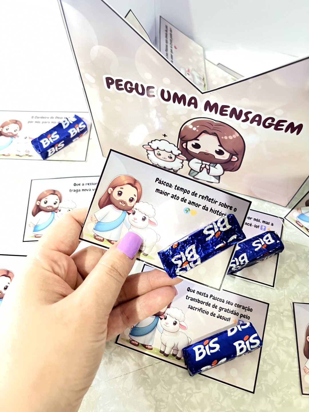 CAIXA PEDAGÓGICA / CAIXA DE PÁSCOA: MENSAGEM DE FÉ E ESPERANÇA - Imagem 2