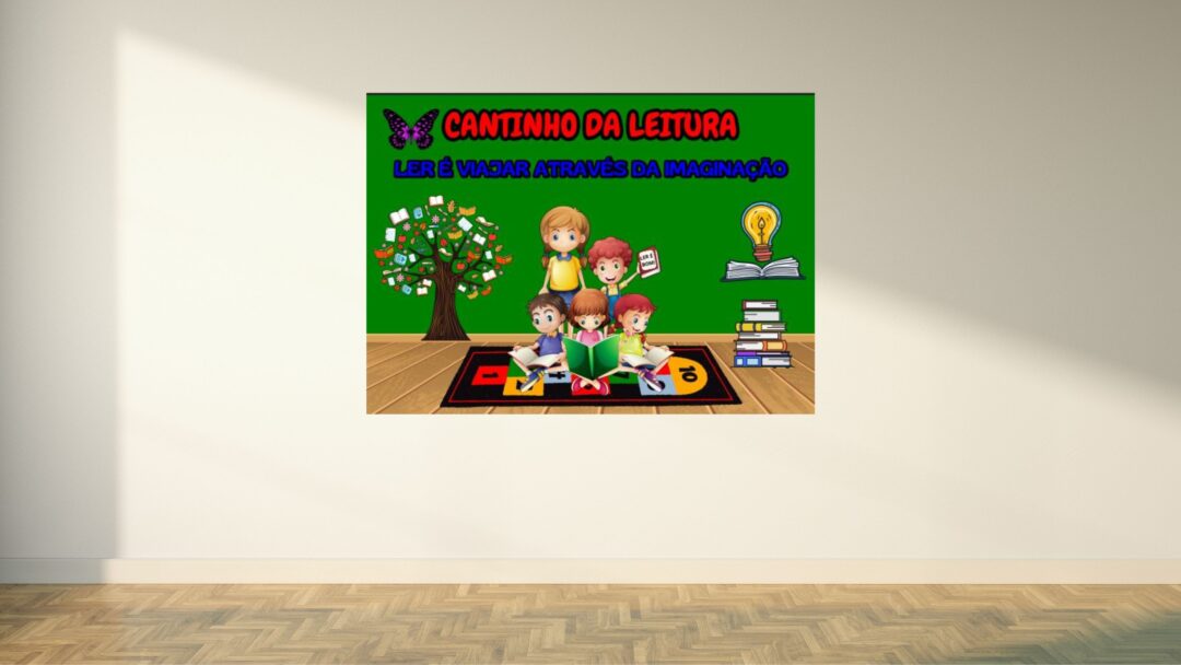 PAINEL / DECORAÇÃO: CANTINHO DA LEITURA