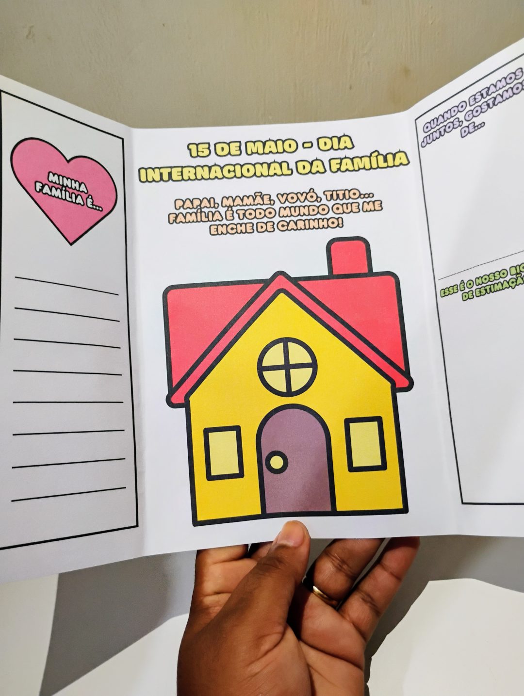 LAPBOOK: DIA DA FAMÍLIA - Imagem 2