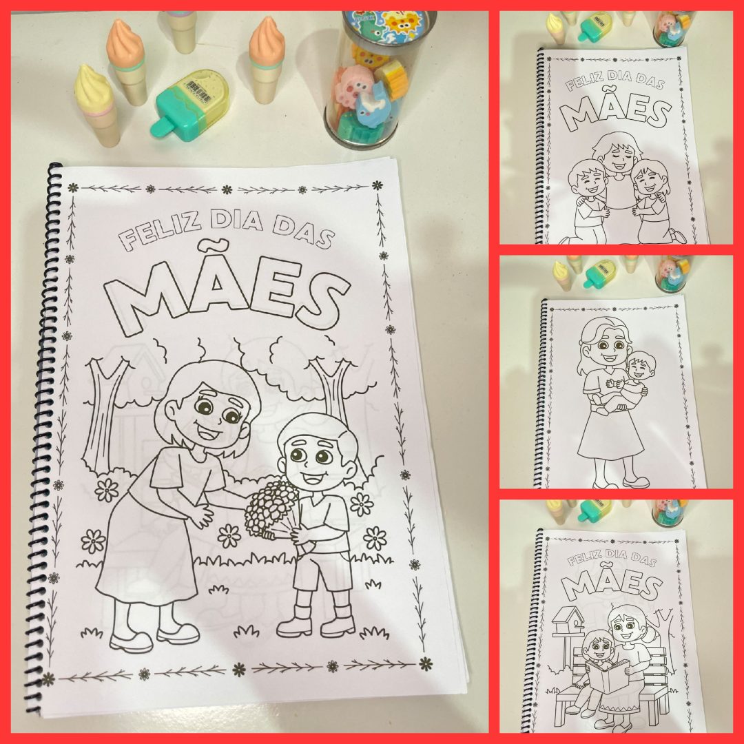 APOSTILA PARA COLORIR: DIA DAS MÃES - Imagem 2