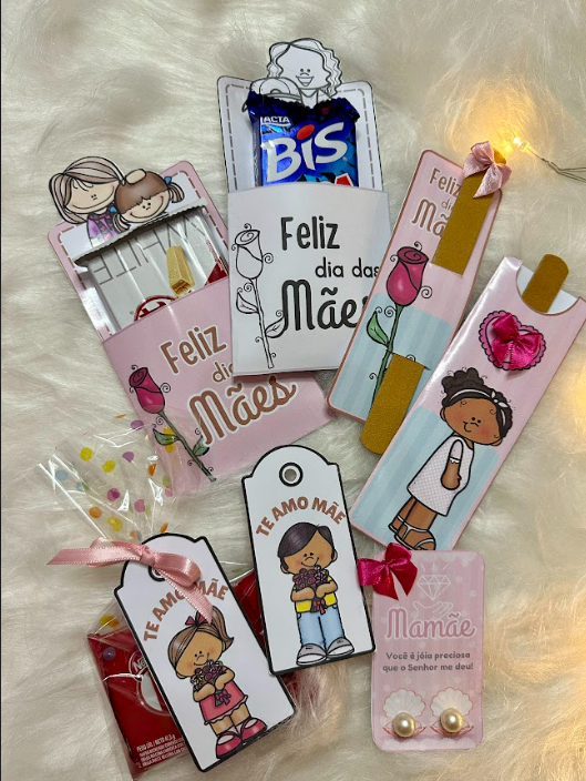 DIA DAS MÃES: KIT DE LEMBRANCINHAS