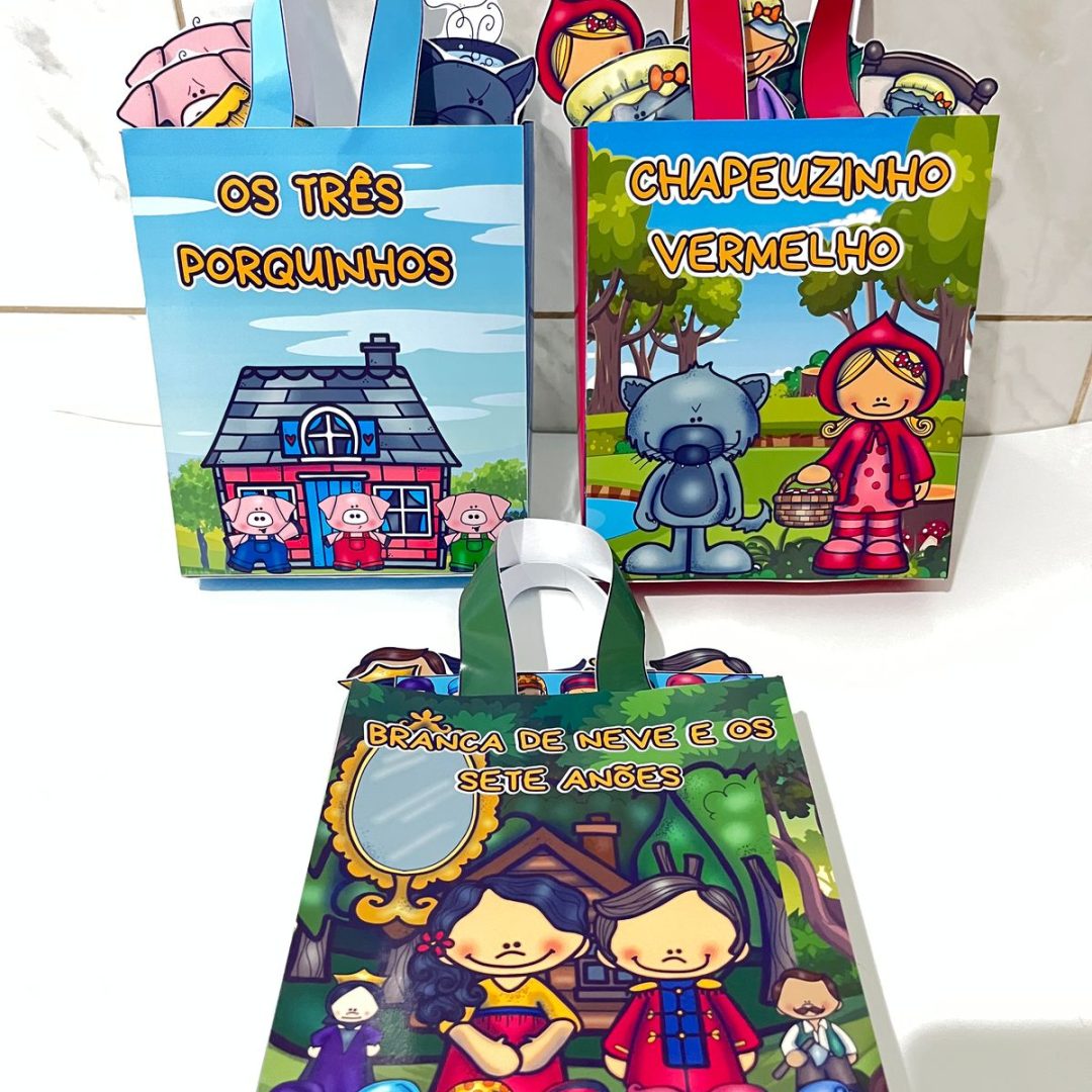 KIT SACOLAS TEATRAL