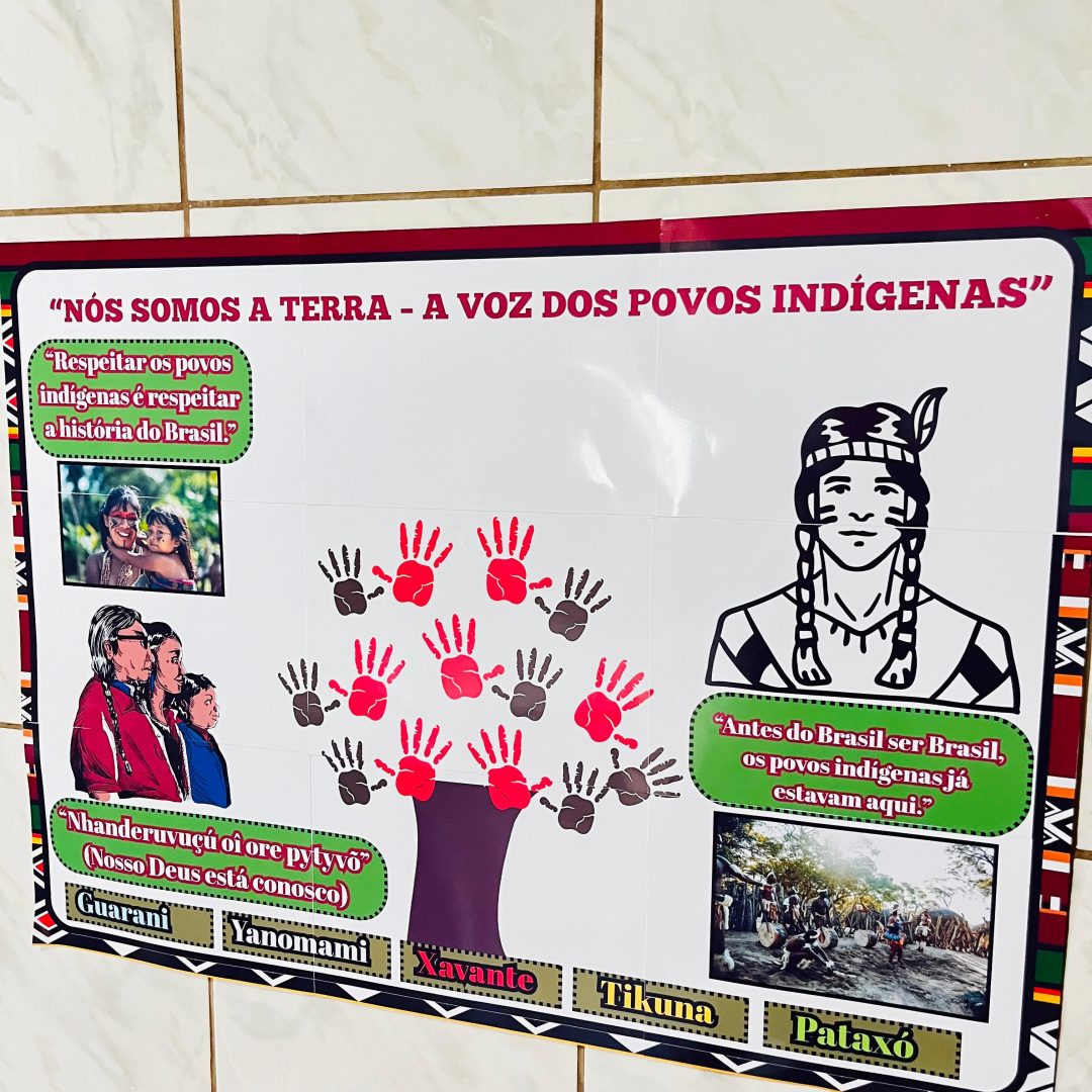 PAINEL / DECORAÇÃO: POVOS INDÍGENAS - POVOS ORIGINÁRIOS