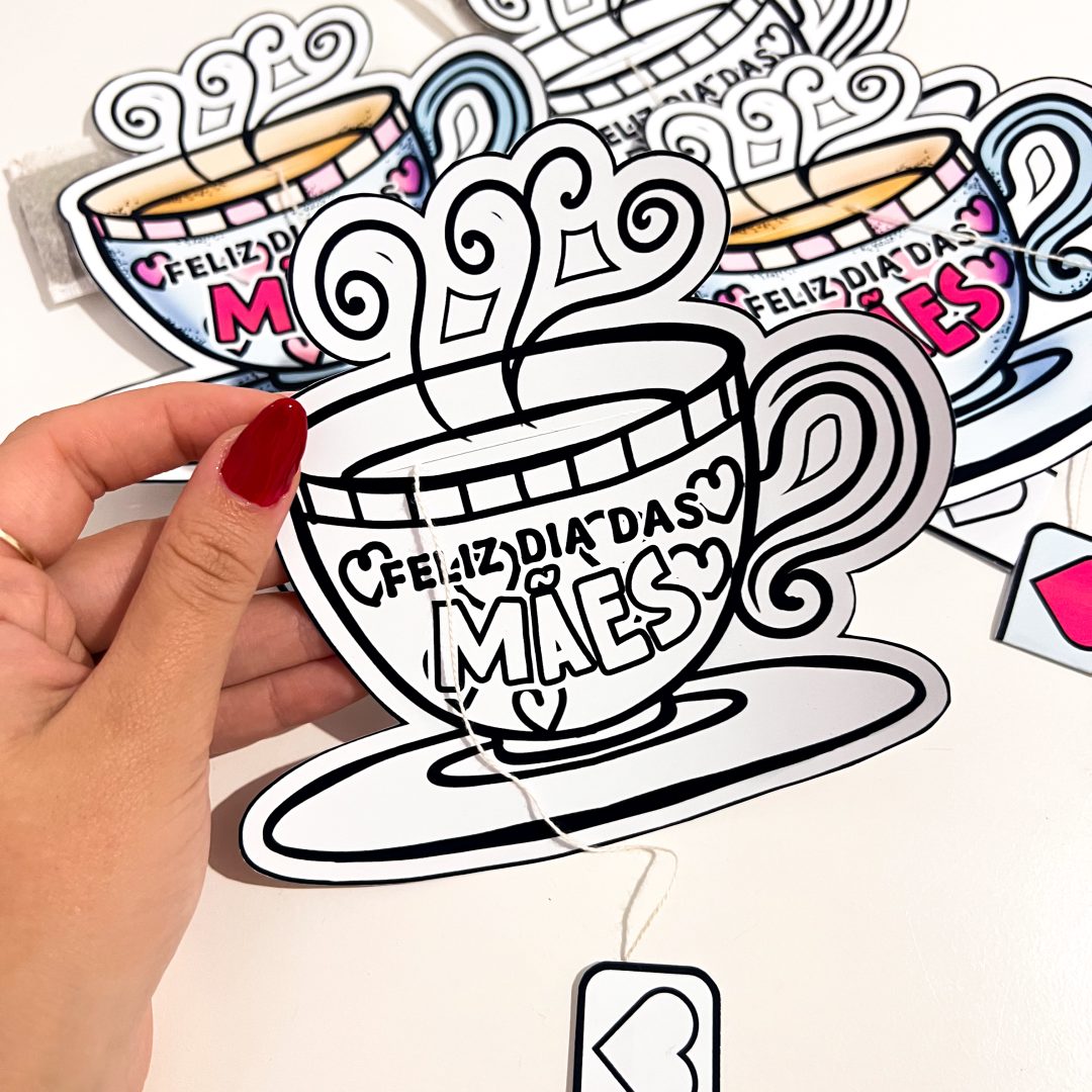 LEMBRANCINHA DIA DAS MÃES: PORTA CHÁ