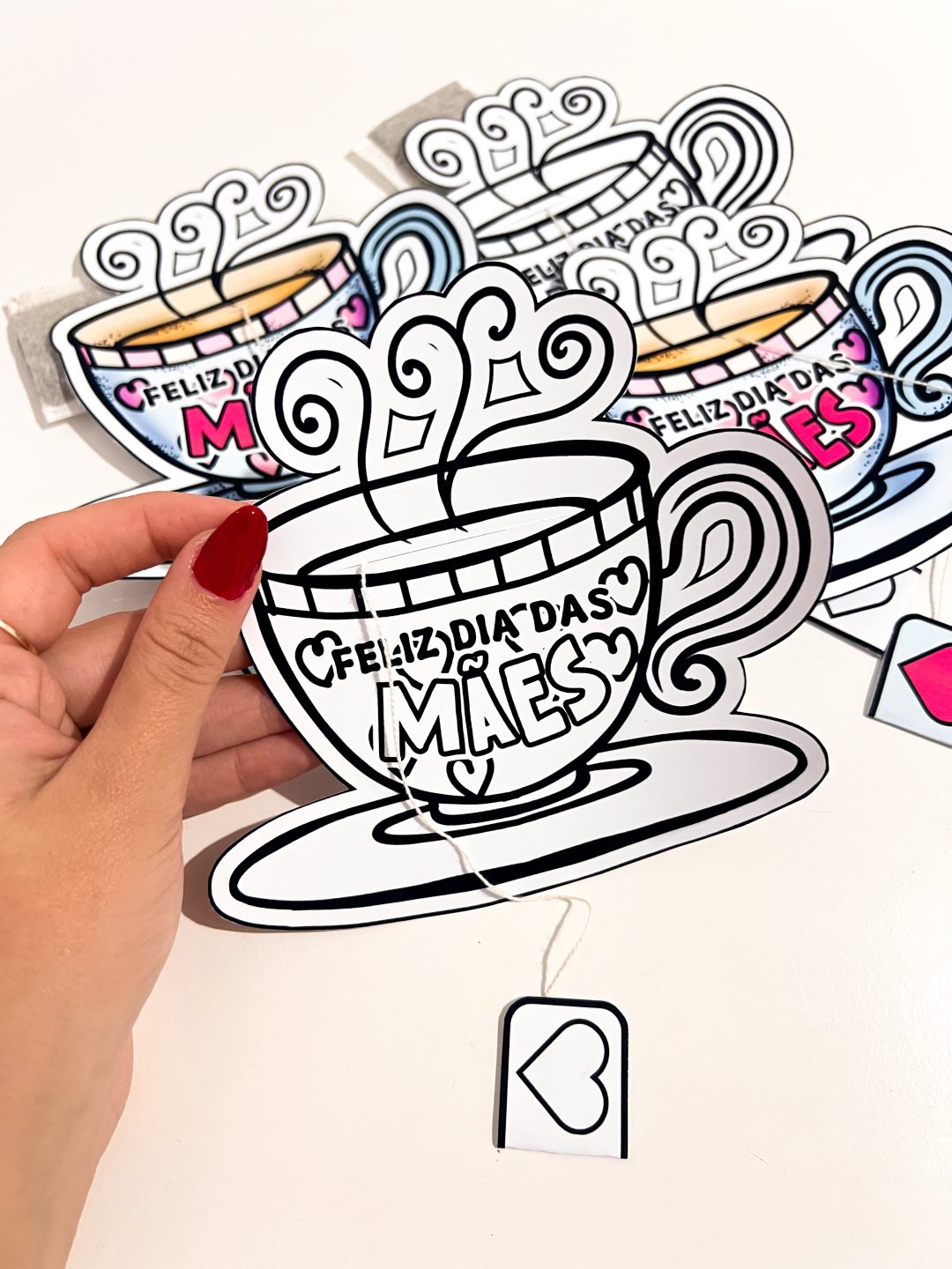 LEMBRANCINHA DIA DAS MÃES: PORTA CHÁ