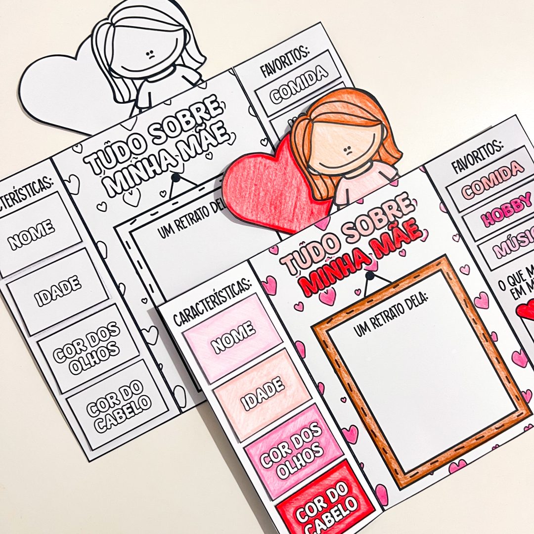 LAPBOOK: TUDO SOBRE A MAMÃE