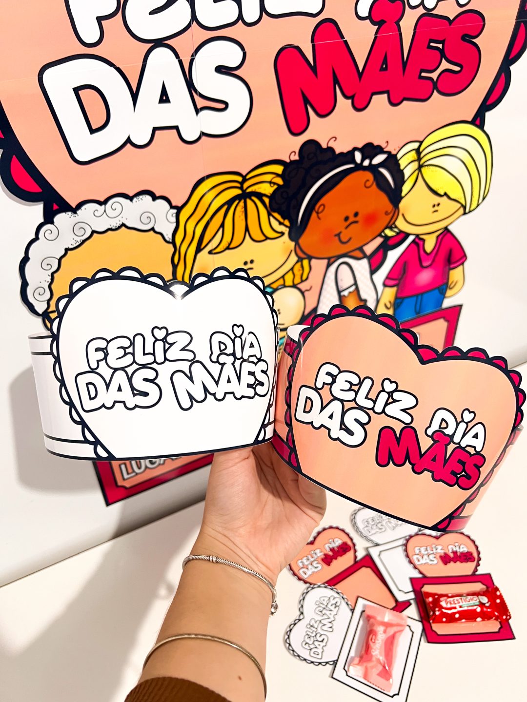 PAINEL / DECORAÇÃO  + LEMBRANCINHA: DIA DAS MÃES - Imagem 2